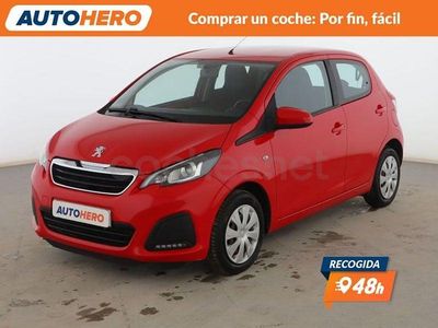 Usado Peugeot 108 Active 72 CV (52 kW) 2019 Rojo Berlina