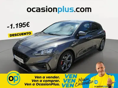 Usado Ford Focus ST-Line 125 CV (91 kW) 2018 Gris
