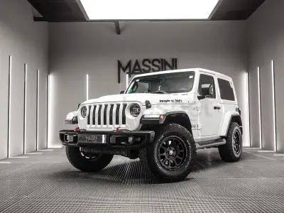 Usado Jeep Wrangler Sahara 200 CV (147 kW) 2019 Blanco SUV