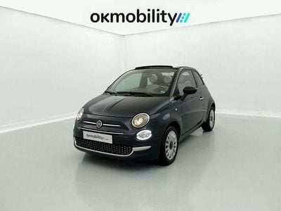 Usado Fiat 500C Dolcevita 71 CV (52 kW) 2022 Azul Descapotable
