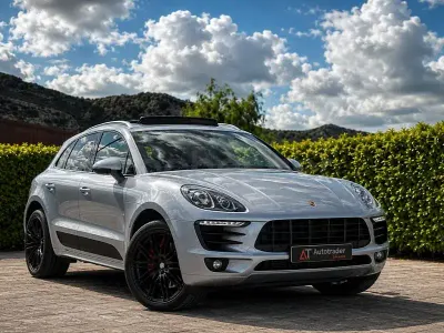 Usado Porsche Macan S 258 CV (189 kW) 2015 Gris / plata SUV