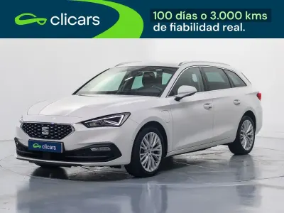 Usado Seat Leon XCELLENCE 205 CV (150 kW) 2021 Blanco Familiar