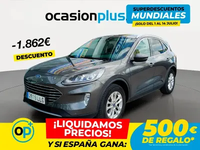 Usado Ford Kuga Titanium 150 CV (110 kW) 2020 Gris SUV