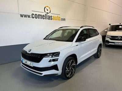Usado Skoda Karoq SportLine 150 CV (110 kW) 2024 Blanco SUV