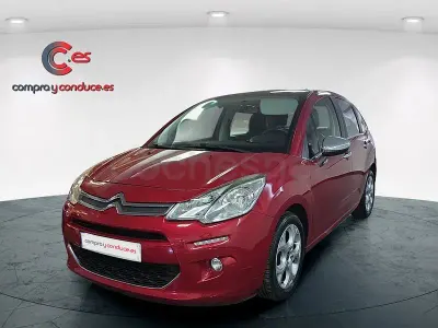 Usado Citroën C3 92 CV (67 kW) 2014 Rojo Berlina