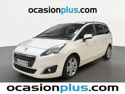 Usado Peugeot 5008 Style 115 CV (84 kW) 2014 Blanco Monovolumen