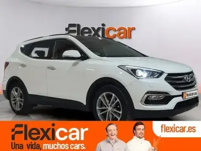 Usado Hyundai Santa Fe Style 200 CV (147 kW) 2016 Blanco SUV