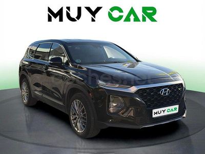 Usado Hyundai Santa Fe 150 CV (110 kW) 2019 Negro SUV