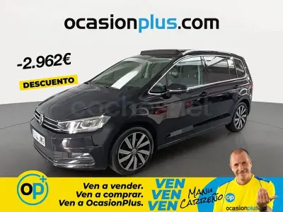 Usado VW Touran Sportline 150 CV (110 kW) 2017 Negro Monovolumen