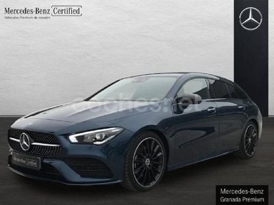 Azul Usado 2021 Mercedes CLA200 Shooting Brake Familiar | 33.900 € (Caro)