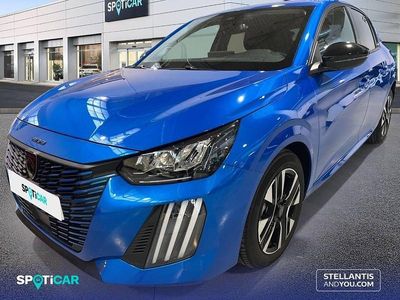 Usado Peugeot 208 Allure 101 CV (74 kW) 2025 Azul Utilitario
