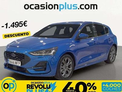 Usado Ford Focus ST-Line 125 CV (91 kW) 2023 Azul Utilitario