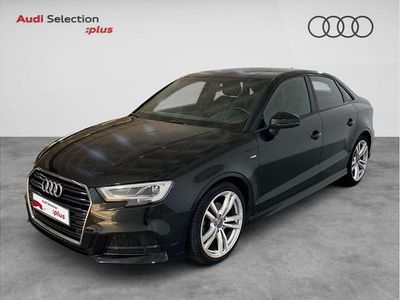 Usado Audi A3 S-Line 116 CV (85 kW) 2020 Negro mito (metalizado) Berlina