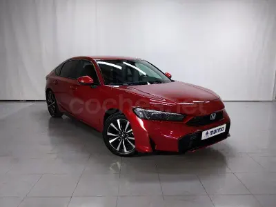 Nuevo Honda Civic Elegance 184 CV (135 kW) 2026 Rojo Berlina