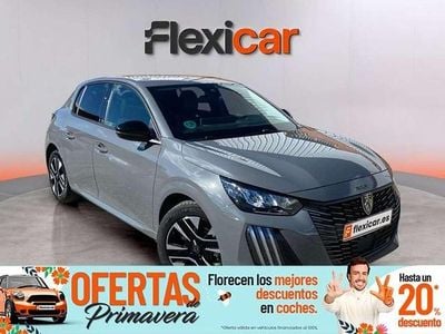 Usado Peugeot 208 Allure 101 CV (74 kW) 2025 Gris Utilitario