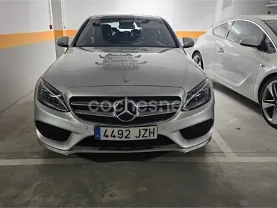 Usado Mercedes C220 170 CV (125 kW) 2017 Gris / plata Berlina
