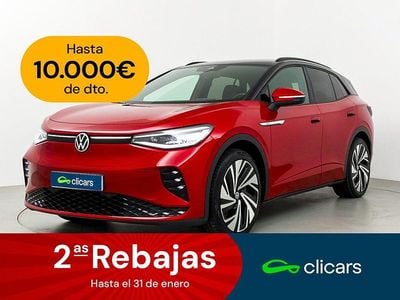 Rojo Usado 2021 VW ID.4 GTX SUV | 26.390 € (Precio justo)