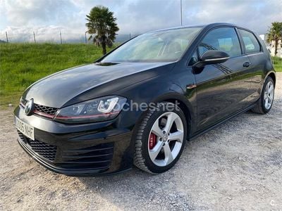 Usado VW Golf VII GTI 230 CV (169 kW) 2014 Negro Berlina