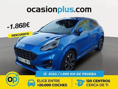 Usado Ford Puma ST-Line 125 CV (91 kW) 2023 Azul Recogida