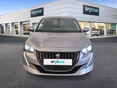 Usado Peugeot 208 Active 100 CV (73 kW) 2020 Gris Utilitario