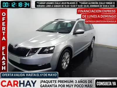 Käytetty Skoda Octavia Ambition 116 HP (85 kW) 2018 Harmaa Farmari