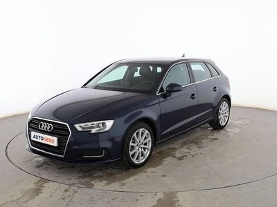 Usado Audi A3 Sportback Design 115 CV (84 kW) 2017 Azul Utilitario