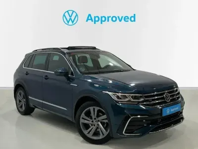Usado VW Tiguan R-line 150 CV (110 kW) 2021 Azul SUV