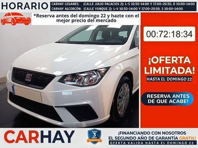 Usado Seat Ibiza Reference 95 CV (69 kW) 2019 Blanco Berlina