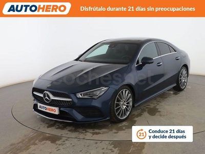 Usado Mercedes CLA200 AMG line 150 CV (110 kW) 2022 Azul Berlina