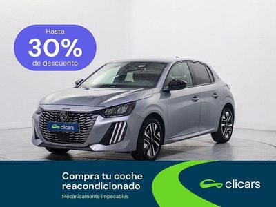 Usado Peugeot 208 Allure 100 CV (73 kW) 2025 Gris Utilitario