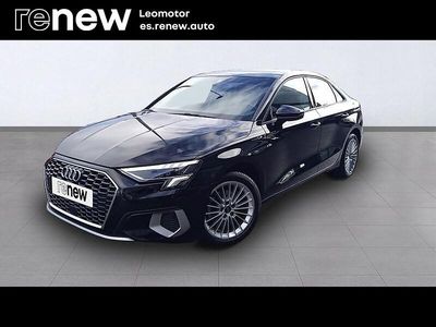 Usado Audi A3 Advanced 110 CV (80 kW) 2023 Negro Berlina