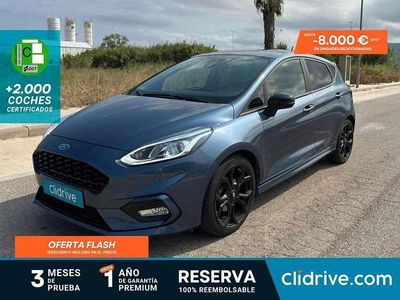 Gris Usado 2020 Ford Fiesta ST-Line Utilitario | 10.390 € (Precio justo)