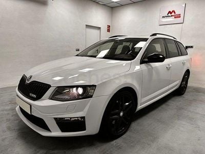 Usado Skoda Octavia RS 184 CV (135 kW) 2016 Blanco Utilitario