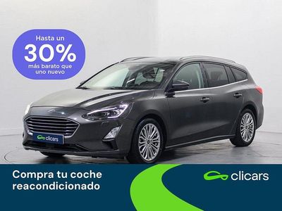 Usado Ford Focus Titanium 125 CV (91 kW) 2019 Gris Familiar
