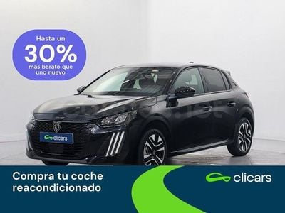 Usado Peugeot 208 Allure 101 CV (74 kW) 2025 Negro Utilitario