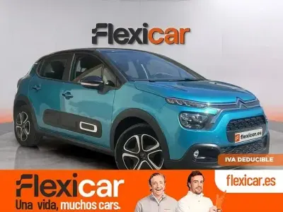 Usado Citroën C3 Feel 83 CV (61 kW) 2022 Verde Utilitario