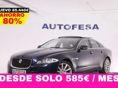 Usado Jaguar XJ Luxury 275 CV (202 kW) 2014 Azul Berlina