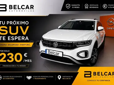 Usado VW T-Roc Life 110 CV (80 kW) 2024 Blanco SUV