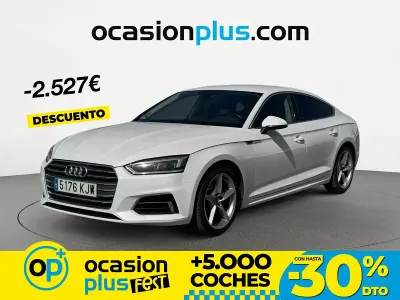 Käytetty Audi A5 Sport 150 HP (110 kW) 2018 Valkoinen Coupe - kaksiovinen