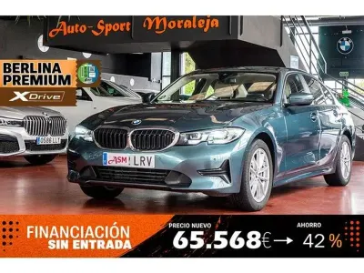 Usado BMW 330 Sport Line 286 CV (210 kW) 2021 Azul Berlina