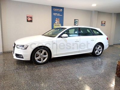 Usado Audi A4 S-Line 150 CV (110 kW) 2015 Blanco Familiar