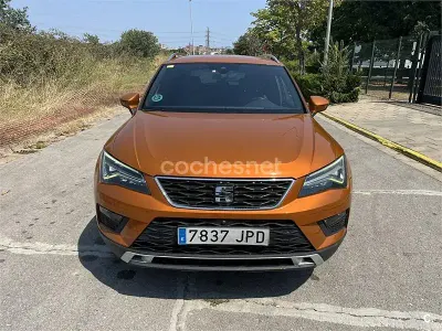 Usado Seat Ateca 4Drive 150 CV (110 kW) 2016 Naranja SUV