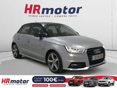 Usado Audi A1 Sportback S-Line 116 CV (85 kW) 2018 Gris / plata Utilitario