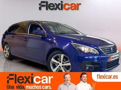 Usado Peugeot 308 SW Allure 131 CV (96 kW) 2020 Azul Familiar
