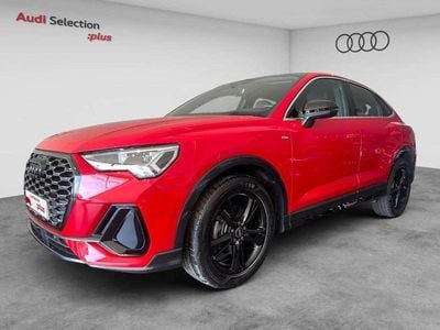 Usado Audi Q3 Sportback S-Line 150 CV (110 kW) 2021 Rojo SUV