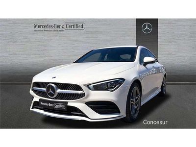 Blanco Usado 2021 Mercedes CLA180 Berlina | 31.900 € (Precio justo)
