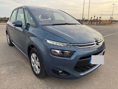 Usado Citroën C4 Picasso Attraction 120 CV (88 kW) 2014 Azul Monovolumen