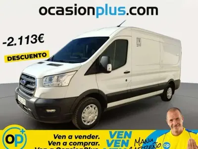 Usado Ford Transit Trend 131 CV (96 kW) 2021 Blanco Van