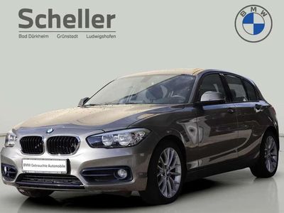 Usado BMW 118 Sport Line 136 CV (100 kW) 2016 Gris Utilitario