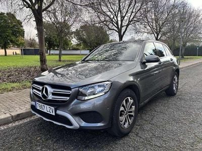 Gris Usado 2018 Mercedes GLC220 SUV | 24.990 € (Precio justo)